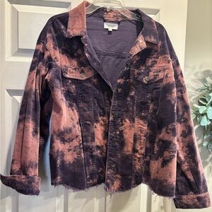 Oddi tye dye shacket